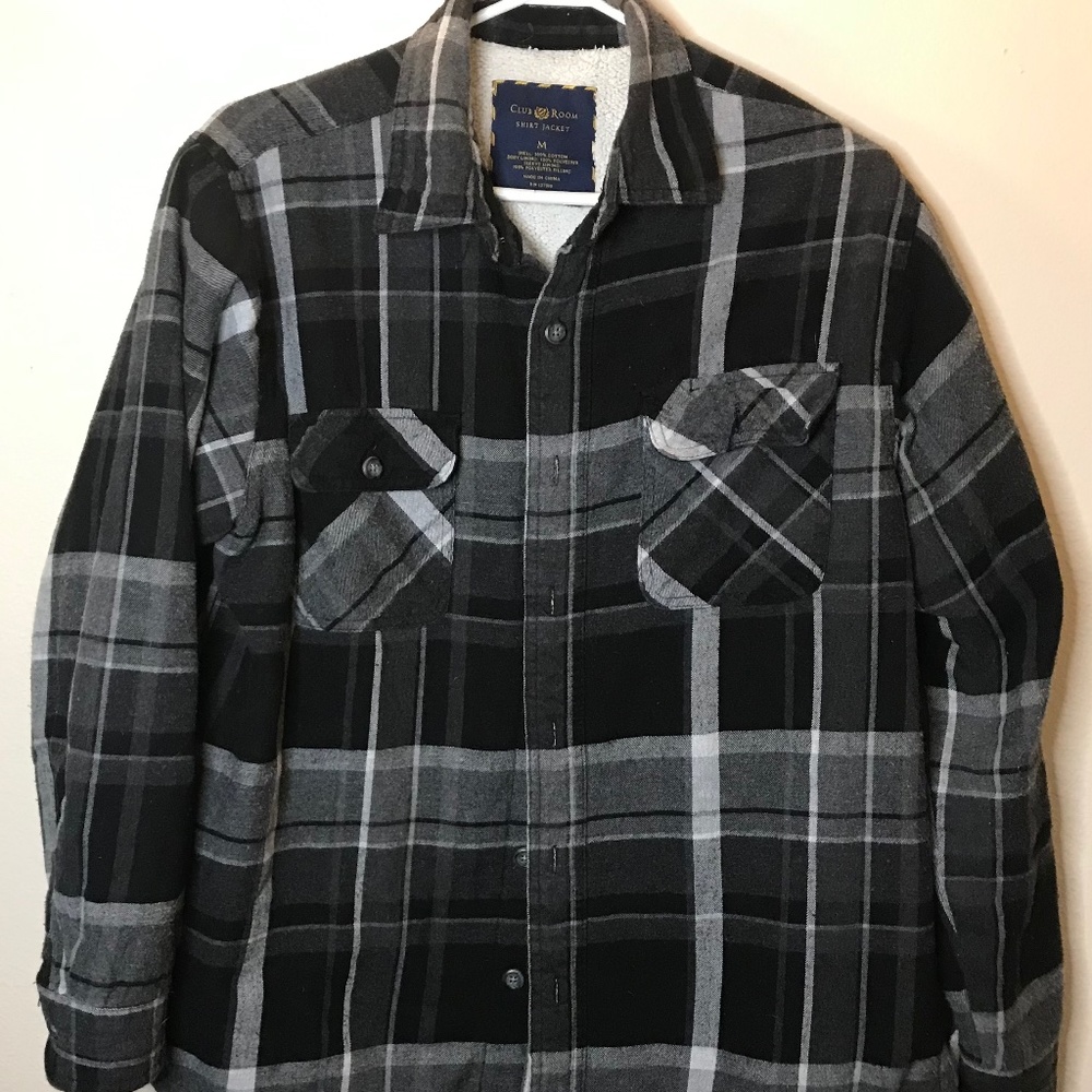 Plaid Shirt Jacket